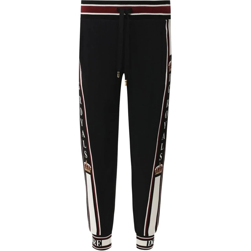 Dolce&Gabbana Casual broeken Logo Pants Black