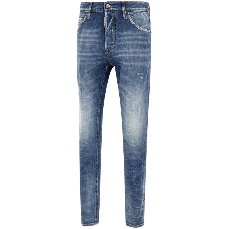 Dsquared2 Slim-Fit-Jeans Jeans Blue blau