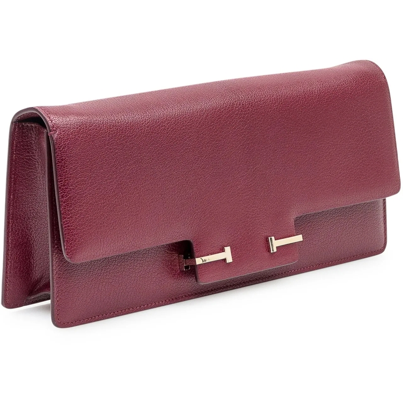 Tom Ford Clutch Tom Ford Clutch Bordeaux in Pelle braun(Image 3)