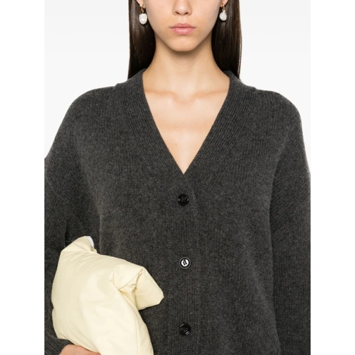 Allude Cardigan Cashmere Cardigan Black (Image 5)