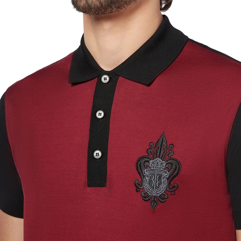 BILLIONAIRE Top Poloshirt bordeaux(Image 4)