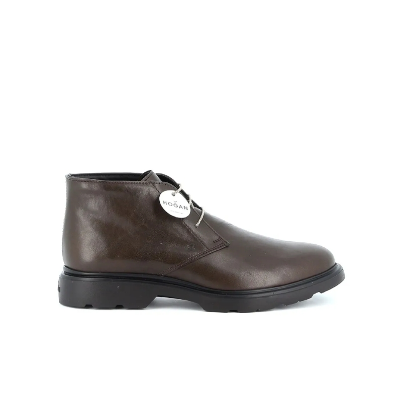 Hogan Bottes H393 Ankle Boots Brown