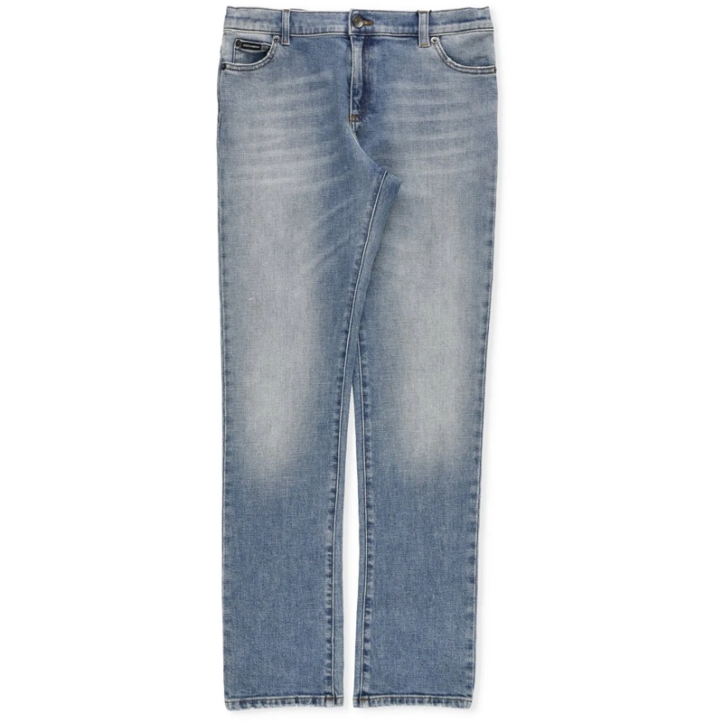 Dolce&Gabbana Jeans à jambe droite Jeans Light Blue blau