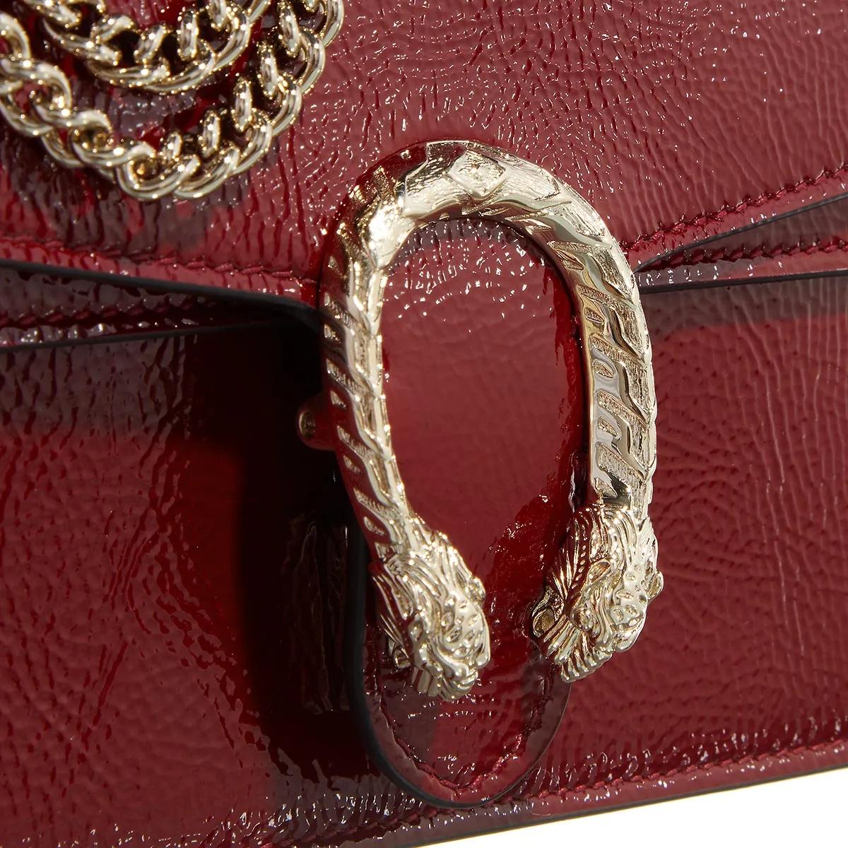 Gucci Schoudertassen Dionysus Super Minibag in rood