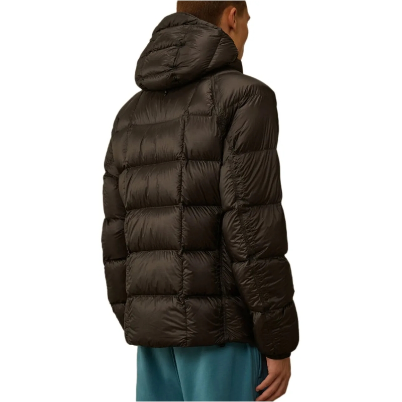 CP Company Daunenjacke Quilted Insulated Down Jacket With Hood Schwarz(Image 8)