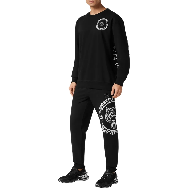Plein Sport Top Sweatshirt Carbon Tiger schwarz(Image 4)