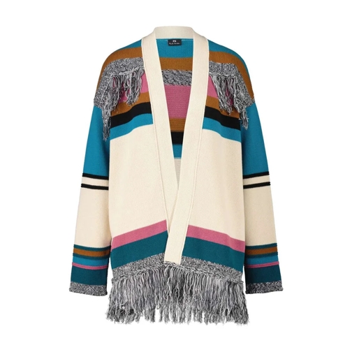 Paul Smith Cardigan mit Fransenbesatz Beige Cardigan