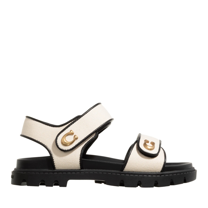 Coach Sandalen Brynn Cnvs Sandal Mqv Chalk/Black