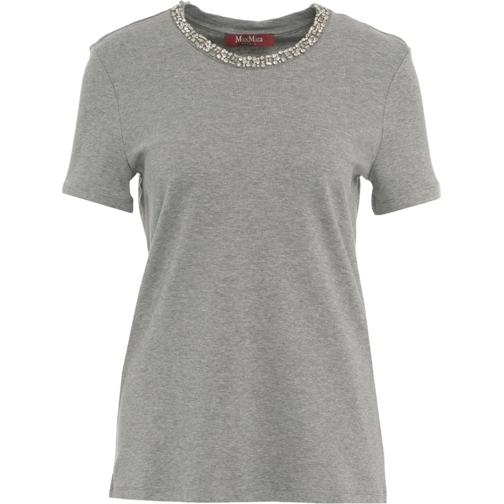 Max Mara T-Shirts T-Shirts And Polos Grey grau