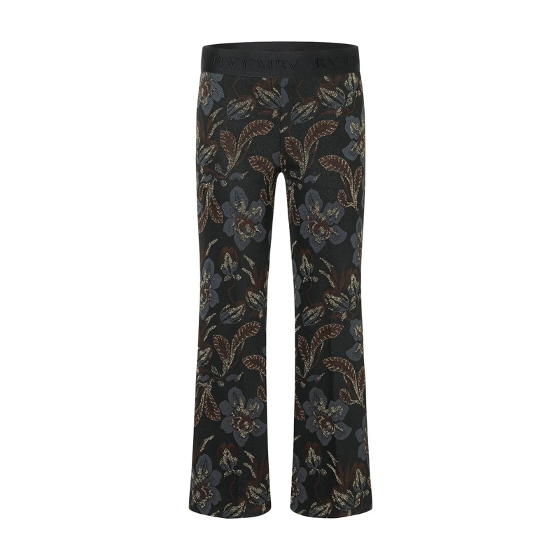 Cambio Freizeithose Stoffhose Faith Schwarz