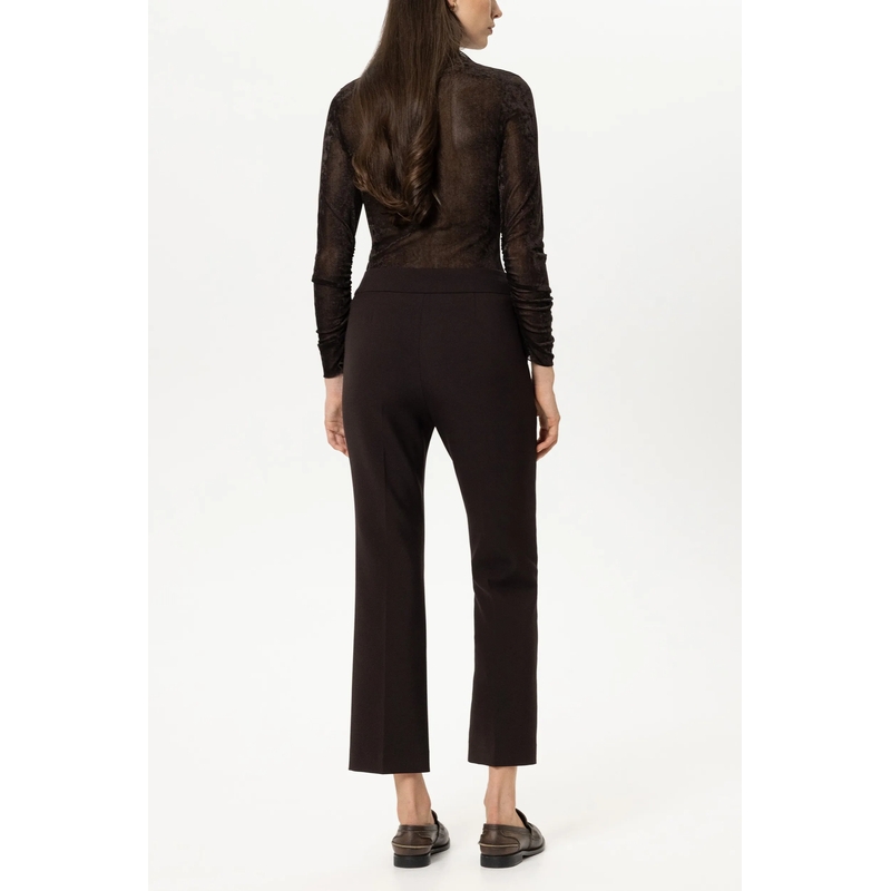 Luisa Cerano Stoffen broek Babyflare-Pants truffle(Image 4)