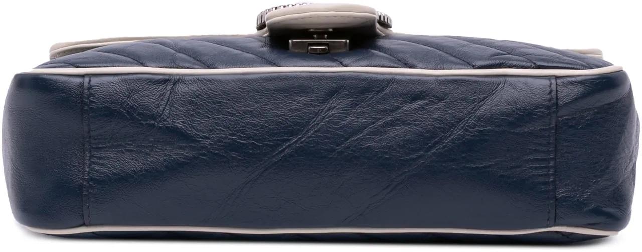 Thumbnail - Gucci Hobo Bags - 2016-2024 Small GG Marmont Matelasse Leather Torch - Gr. unisize - in Blau - für Damen