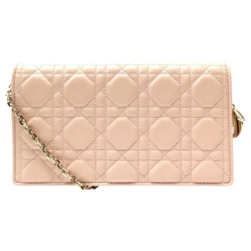 Christian Dior Clutch NEUE HANDTASCHE CHRISTIAN DIOR CLUTCH LADY CANNAGE pink
