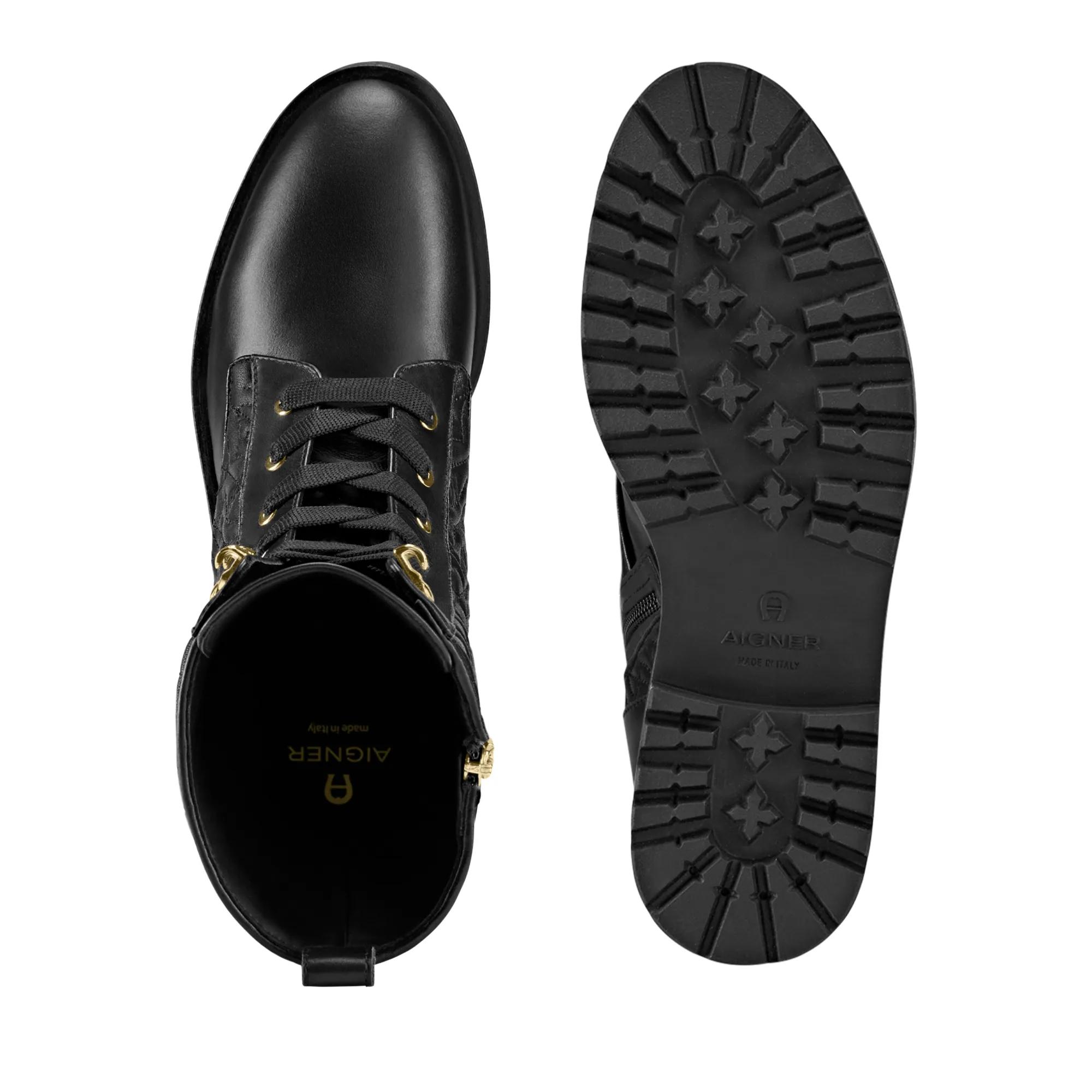 Thumbnail - Aigner Stiefeletten - lace bootie AVA 34B - Gr. 36 (EU) - in Schwarz - für Damen