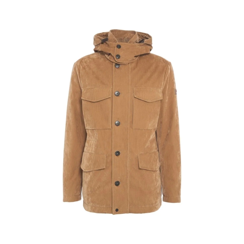 Peuterey Parka Athol' Corduroy Jacket Neutrals