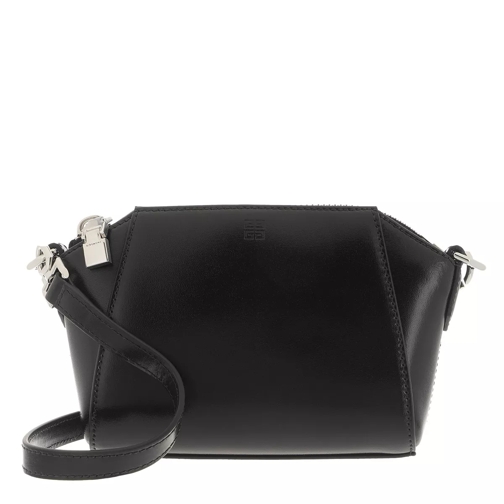 Givenchy Nano Antigona Crossbody Bag Leather Black Minitasche