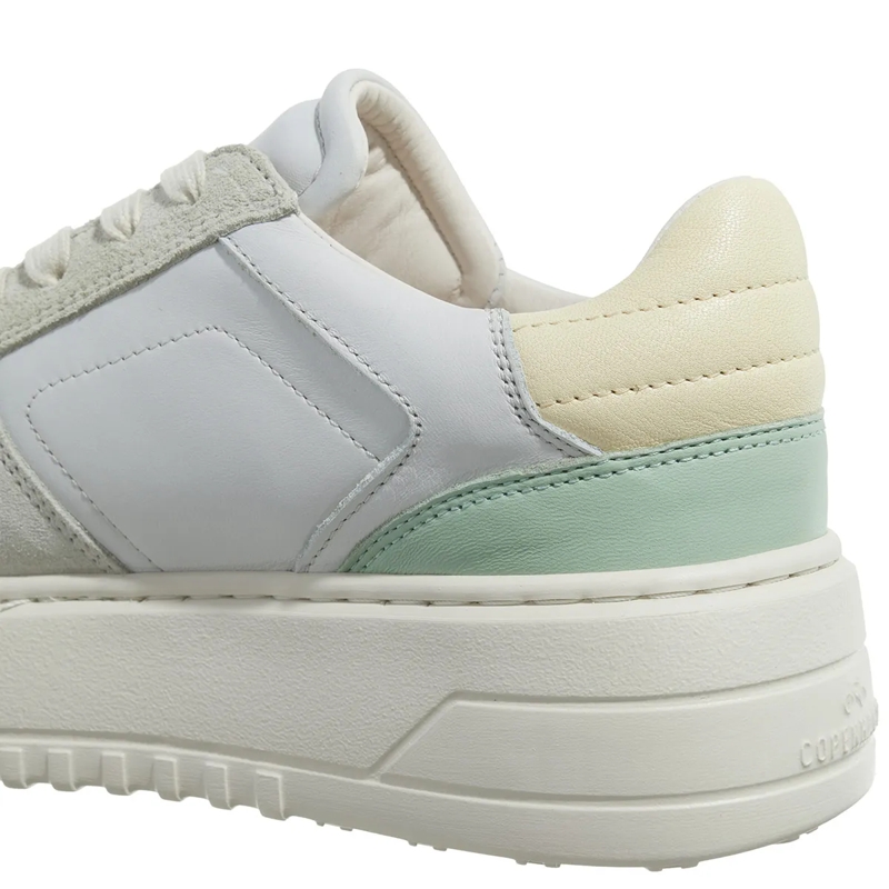 Copenhagen Sneaker basse CPH75 Leather Mix  Light Grey/Green(Image 5)