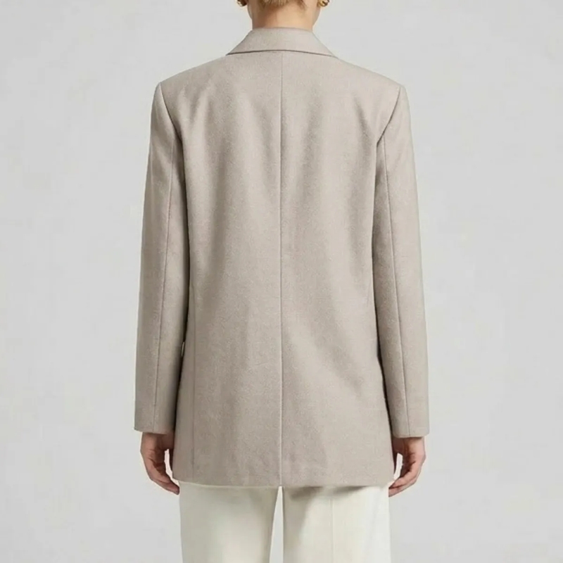 Helene Galwas Blazer Oversize Blazer aus Wolle JESSICA beige(Image 3)