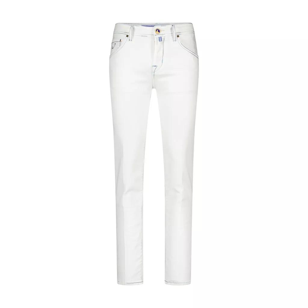 Jacob Cohen - Slim-Fit Jeans Scott - Special Collection - Größe 34 - white