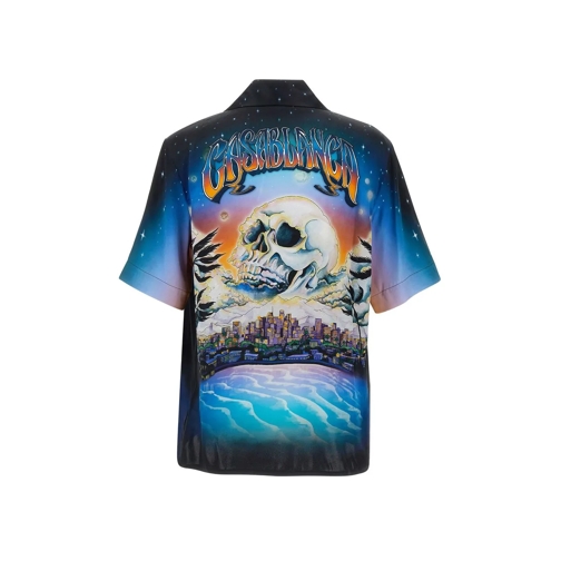 Casablanca T-shirts SHORT SLEEVE CUBAN COLLAR SHIRT LA PREMONITION mehrfarbig (Image 6)