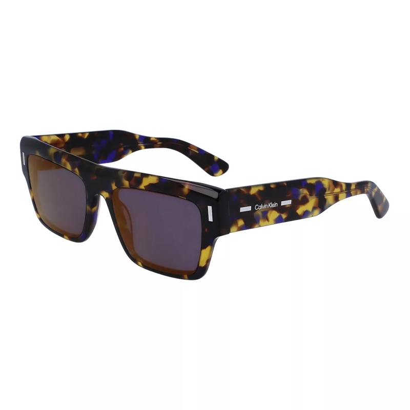 Calvin Klein Lunettes de soleil Calvin Klein Braune Sonnenbrille CK23504S-422 Havana