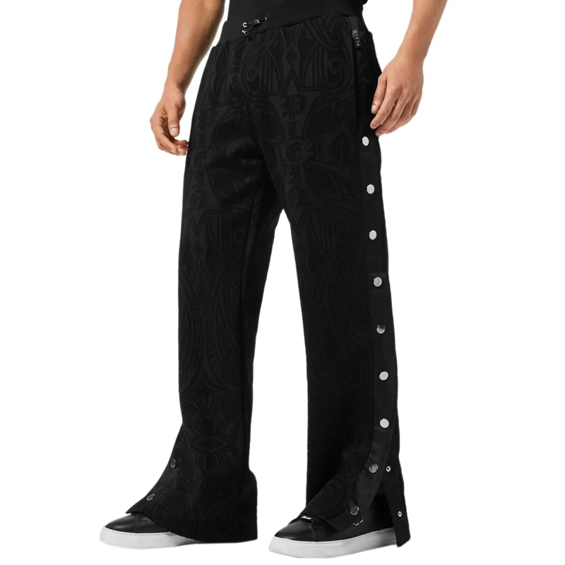 Philipp Plein Jogginghose Jogging Trousers Chrome schwarz(Image 5)
