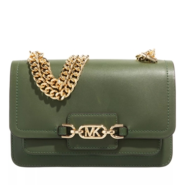 Michael Kors Heather Large Shoulderbag Amazon Green Crossbody Bag