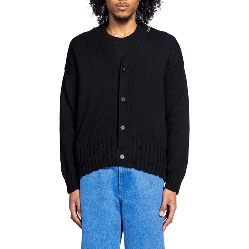 Marni Sweatshirts CARDIGAN WITH MARNI SYMBOL BLACK mehrfarbig