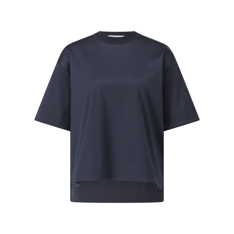 Max Mara Chemise Oversized T-Shirt Maser Dunkelblau