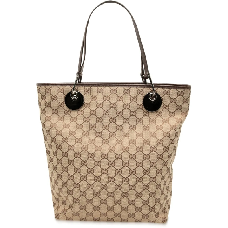 Gucci Shopper GG Canvas Eclipse Tote braun