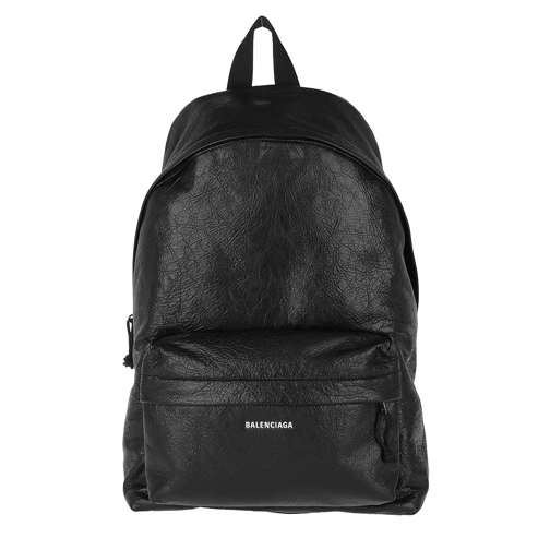 Balenciaga Explorer Backpack Leather Black Backpack