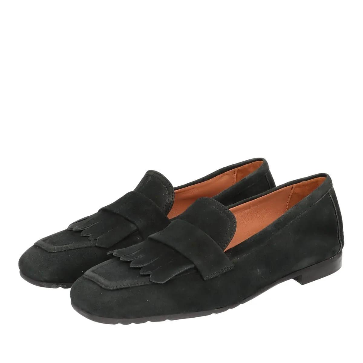 Thea Mika Slipper & Pantoletten - Mokassins - Gr. 37 (EU) - in Grau - für Damen