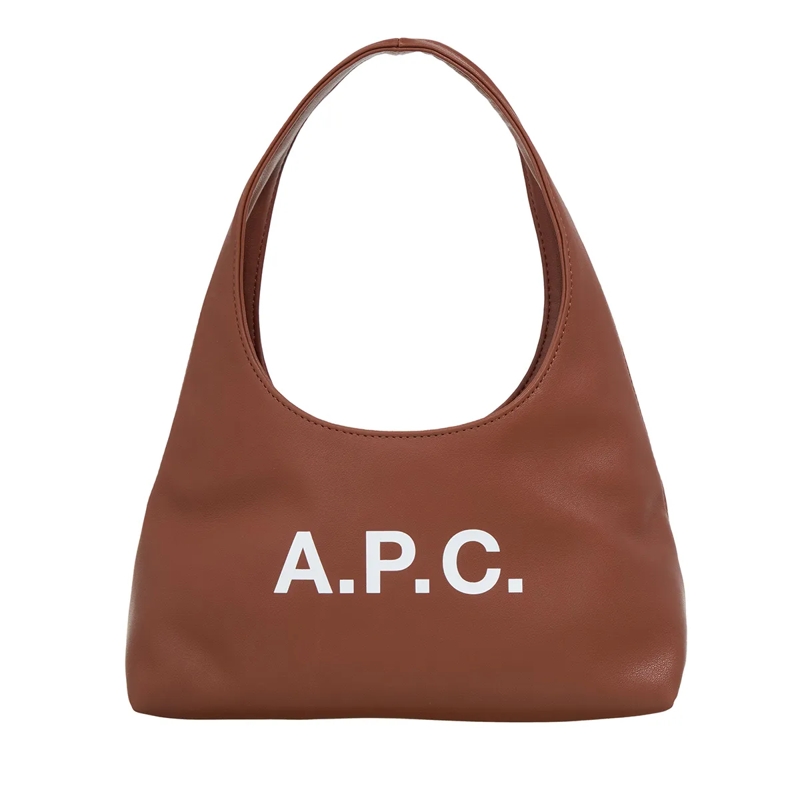 A.P.C. Hobo Bag Baby Ninon Shoulder Cad Hazelnut