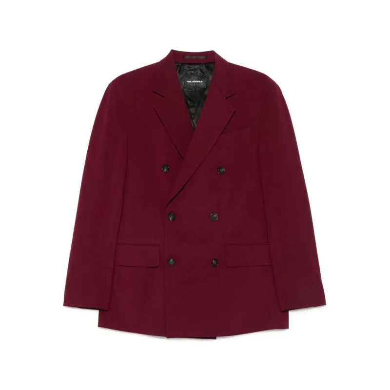 Karl Lagerfeld Blazer Tailored Black Blazer With Structured Silhouette Black