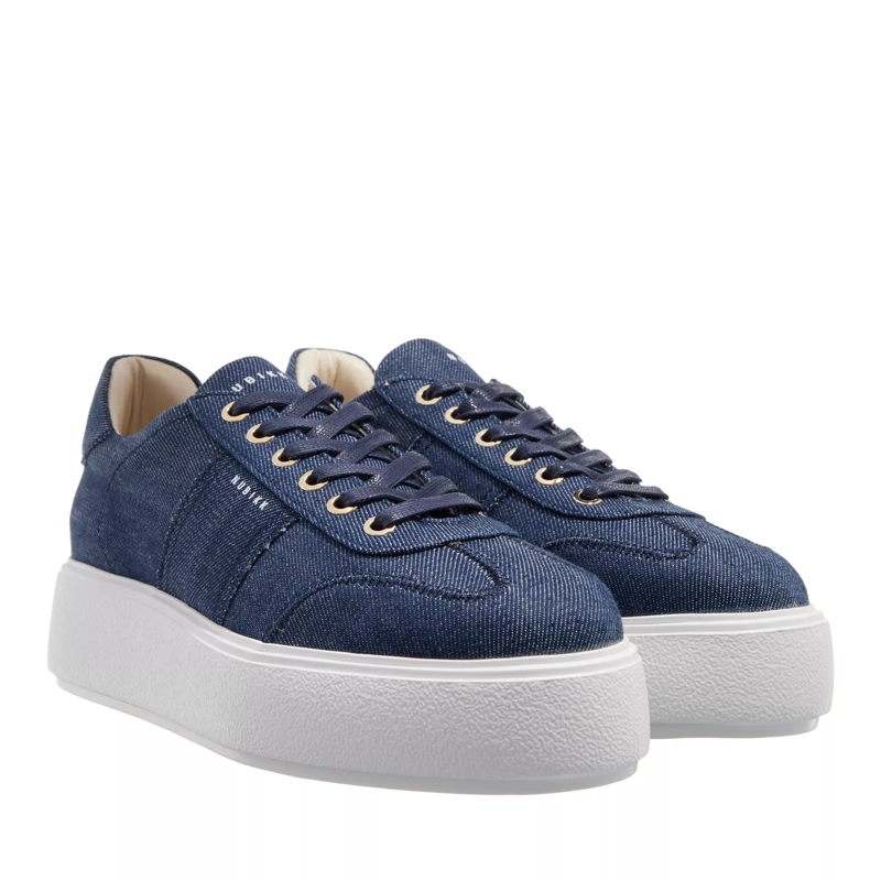 Nubikk Plateau-Sneaker Elise Wing Blue Denim