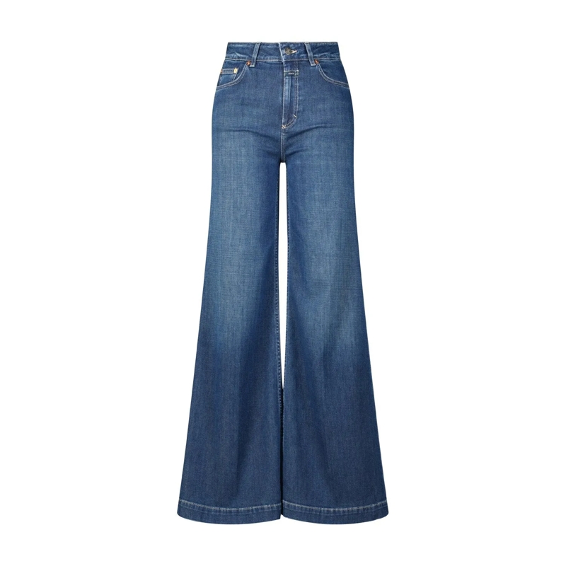 Closed Jeans Wide-Fit Jeans Glow Up Blau