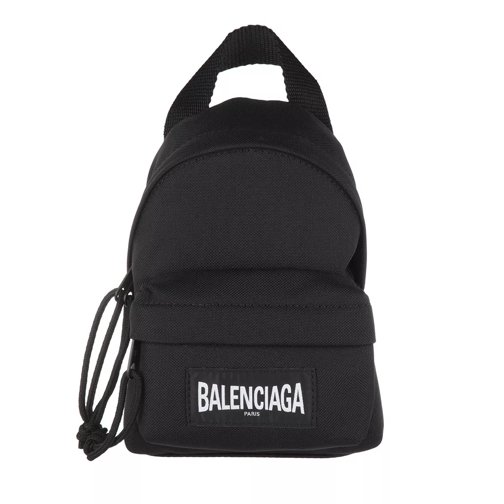 Balenciaga Mini Logo Backpack Black Backpack