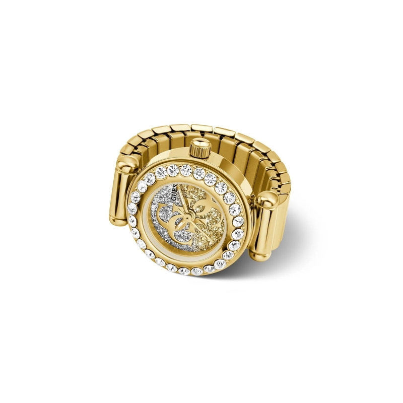 Guess Quarzuhr Quarz-Analoguhr Anna gold
