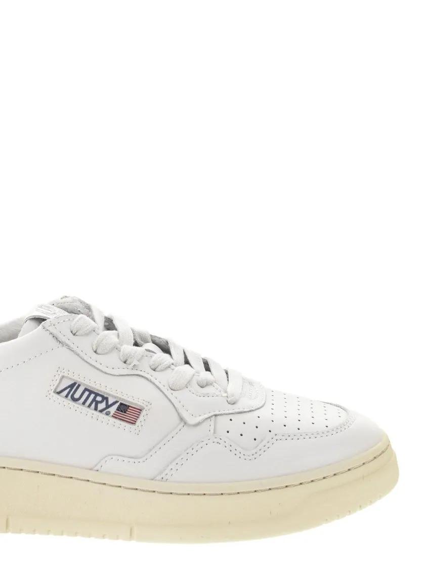 Thumbnail - Autry Low-Top Sneaker - Medalist Low - Leather Sneakers - Gr. 42 (EU) - in Weiß - für Damen