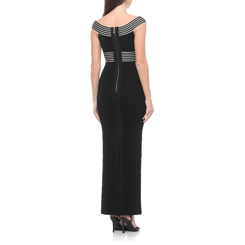 Elisabetta Franchi Maxikleid Dresses Black schwarz(Image 3)