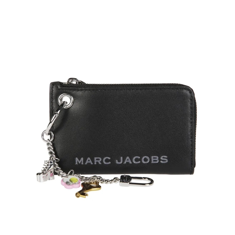 Marc Jacobs Geldbörse The Coin Purse Charm Black