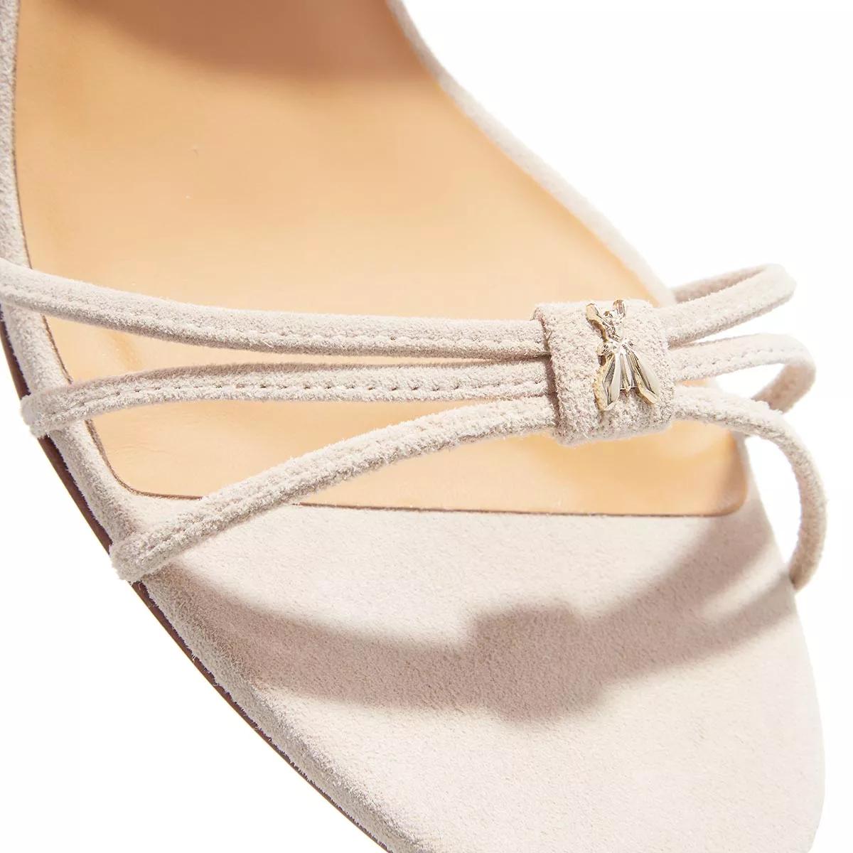 patrizia pepe sandales, sandalo con tacco en beige - pour dames