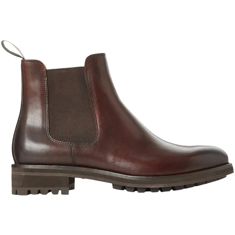 Ralph Lauren Stiefel Boots Polo Brown braun
