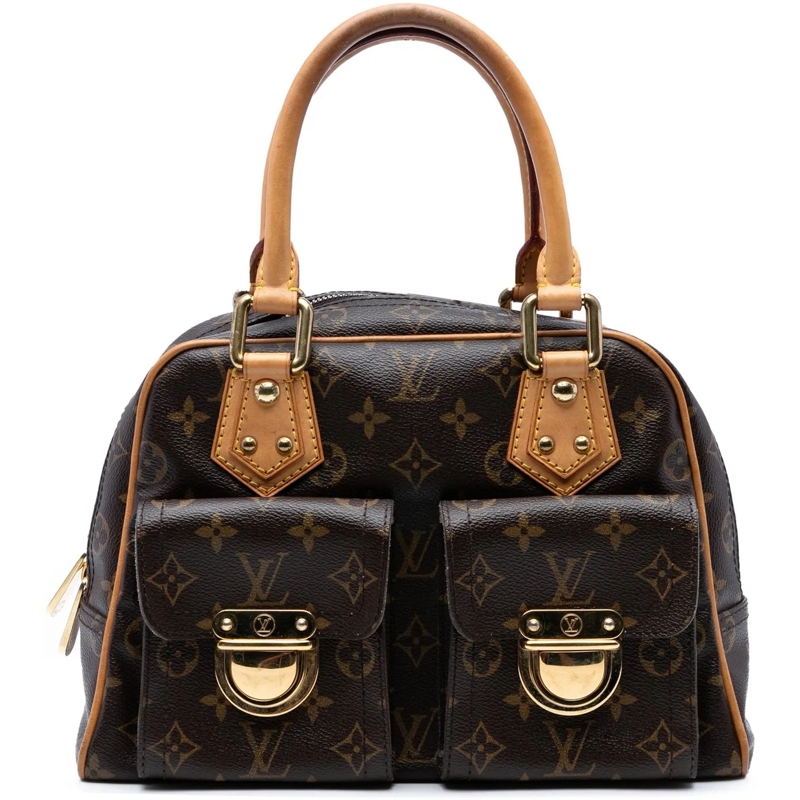 Louis Vuitton Fourre-tout Monogram Manhattan PM braun