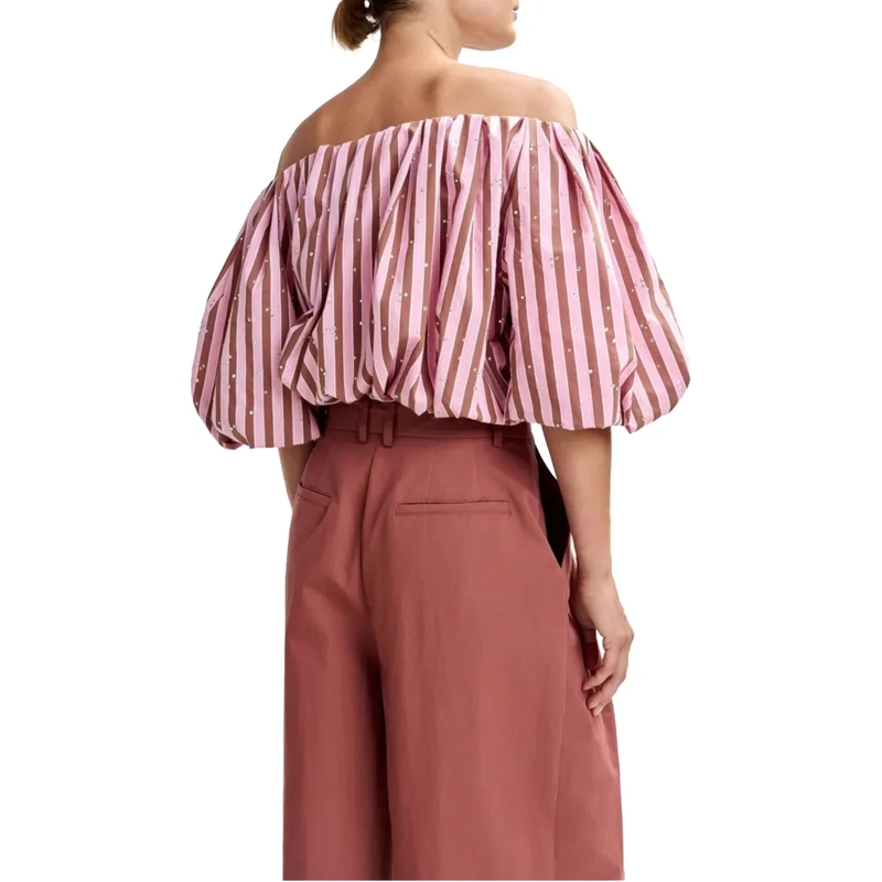 Essentiel Antwerp T-Shirt Essentiel Antwerp Jayjay Tops Roze Jayjay rose(Image 3)