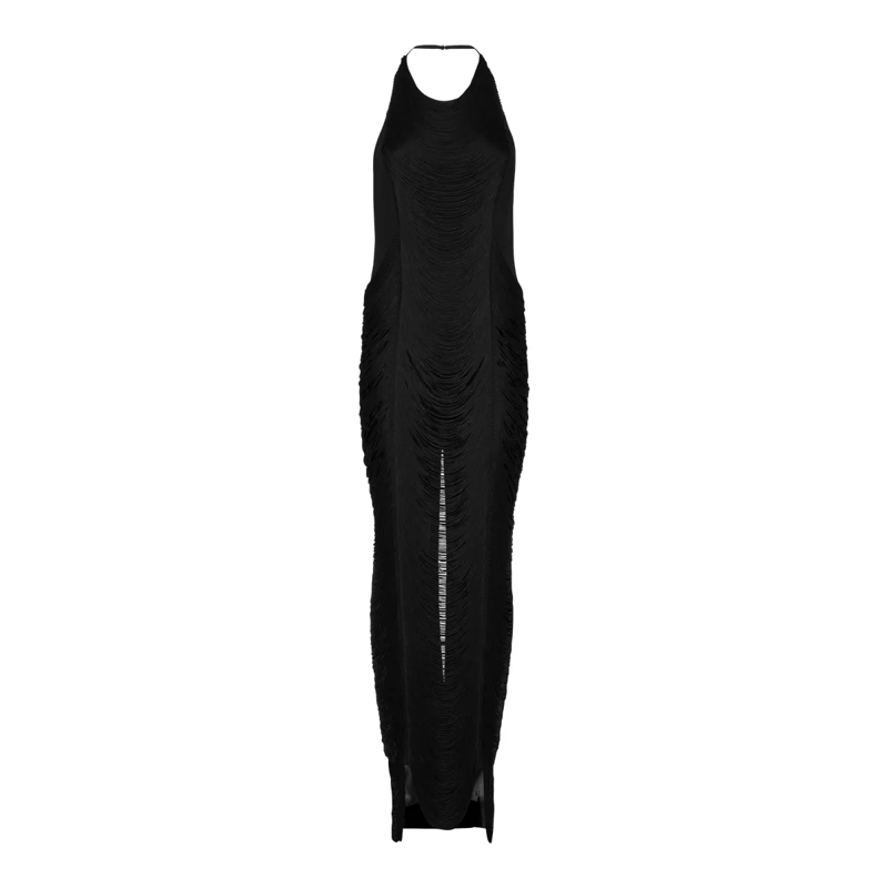 Philipp Plein Maxikleid Kleid schwarz