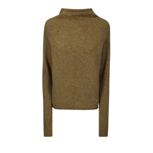 BOBOUTIC Pullover Mock Neck Sweater Green