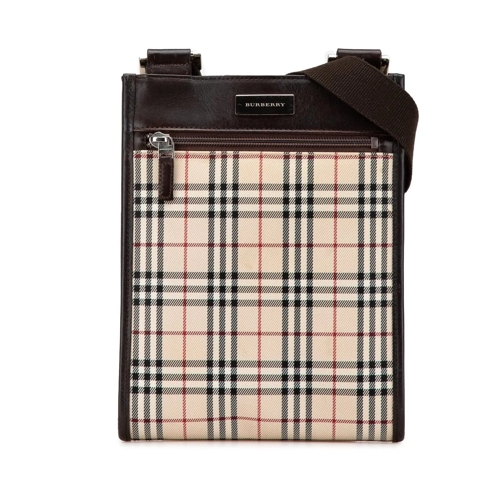 Burberry Sac à bandoulière 2000-2017 House Check Canvas Crossbody braun