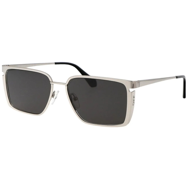 Off-White Sonnenbrille Yoder Logo Sunglasses silber