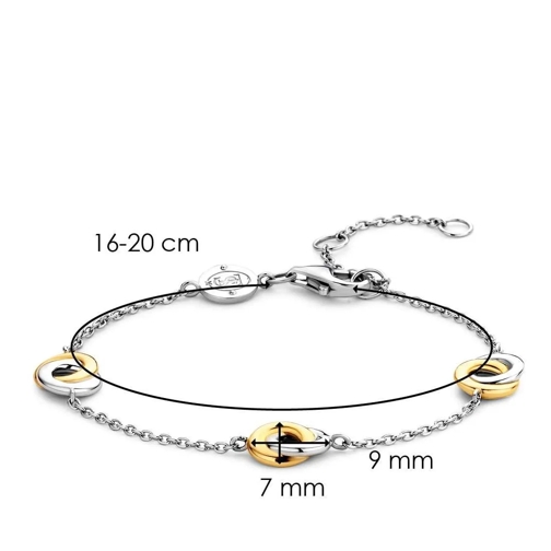 Ti Sento Armband TI SENTO Armband 2925SY Silver yellow gold plated